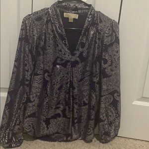 Purple w/ silver accent - Michael Kors - S